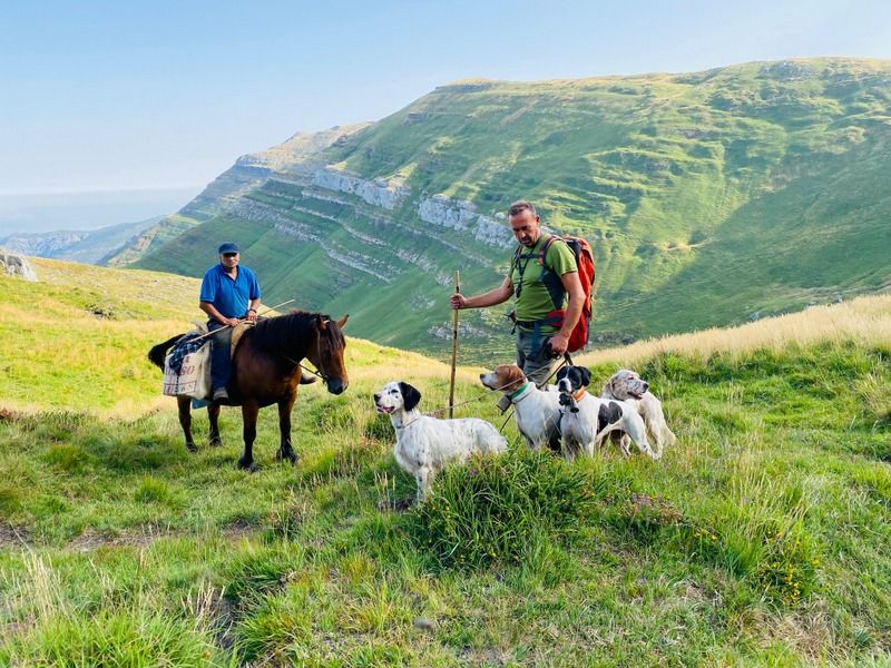 de landa gori - MILESKER et NADAU DE LANDA GORI ;entraînement montagnes Cantabria !
