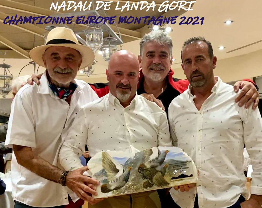 de landa gori - NADAU DE LANDA GORI :CHAMPIONNE EUROPE MONTAGNE 2021