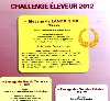  - VAINQUEUR CHALLENGE ELEVEUR 2012