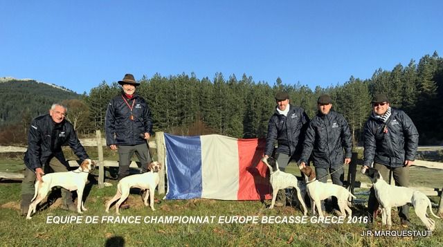 de landa gori - EQUIPE DE FRANCE CHAMPIONNAT EUROPE BECASSE GRECE 2016